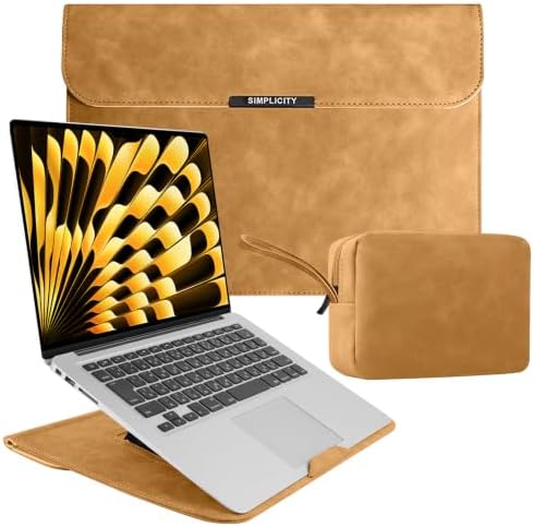 15-16 Inch Laptop Sleeve Case for MacBook Air 15/Pro 16/15 - Khaki