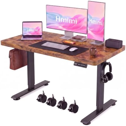 Hmimi 48'' ×24'' Height Adjustable Electric Standing Desk