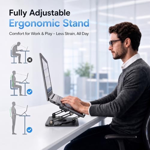 Laptop Cooling Pad with Detachable Fan & Cooler (USB A-C Port)