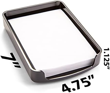 Officemate 2200 Series Executive Memo Holder, Black (22362)