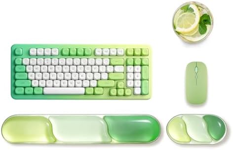 Gel Wrist Rest for Mouse and Keyboard,Ergonomic Computer Pad for Typing