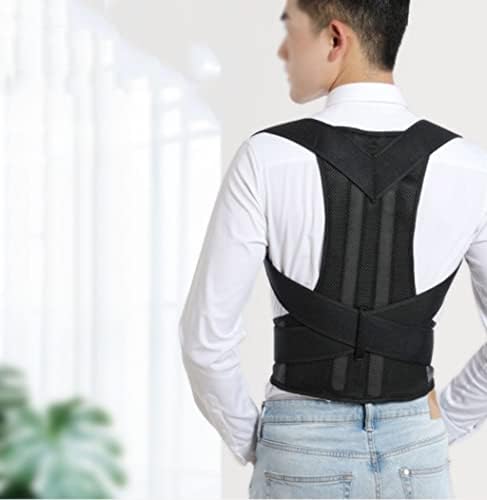 Sling Back Good Anti-hunchback Orthosis Adult Men And Women Shoulder Correction Belt Invisible Corrective Spinal Device (D,Medium)