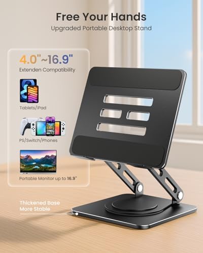 LOXP Swivel Laptop Stand and Tablet Stand