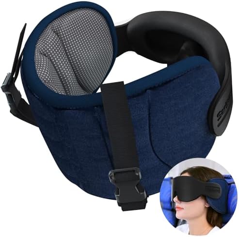 SARISUN Travel Pillows for Airplanes, Stable Head Support, Travel Essential