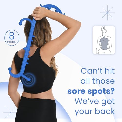 Ranarose Deep Tissue Back & Neck Massager for Body Muscle Pain Relief