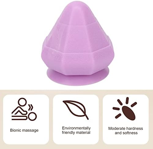 Massage Cone Ball, Myofascial Release Tool, Portable Reduce Soreness Suction Massaging Cone Ball with Suction Cup Design for Sore Muscles, Myofascial Release, Stress Relief,