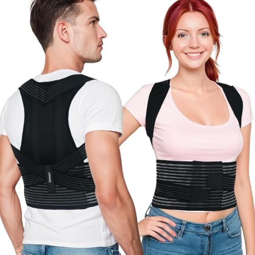 ORTONYX Posture Corrector Back, Clavicle & Shoulder Support Brace/Unisex
