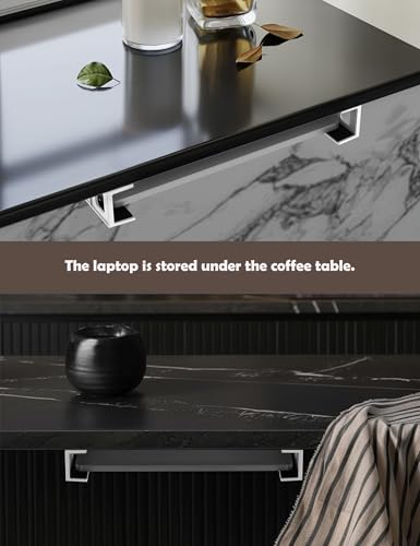 Under Desk Laptop Holder, Under Desk Rack, (White)
