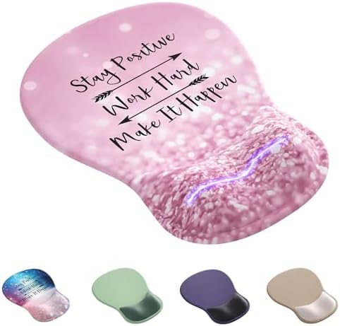 Ergonomic Mouse Pad with Wrist Rest Cute Mousepad Wrist Support
