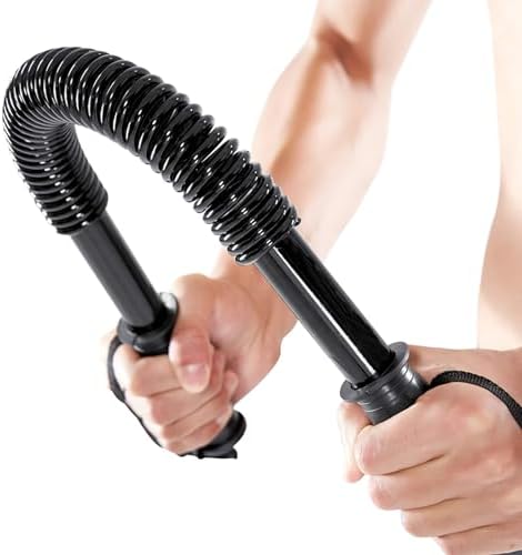 Power Twister Bar,Upper Body Strength Bar,Heavy Duty Arm Trainer for Chest, Shoulders, Forearms, Biceps and Arm Strength Equipment