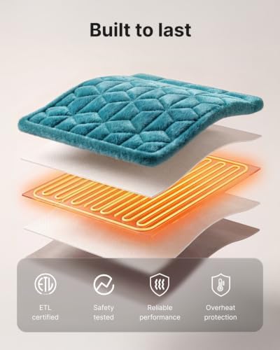 RENPHO Weighted Heating Pad for Neck, Shoulders & Back, Christmas Gift