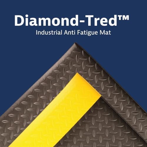 NoTrax 418 Diamond Tred™ 6' x 60' x 3/8" Anti Fatigue Mat