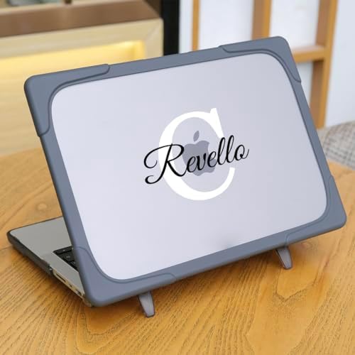 Batianda Custom Name Heavy Duty Case for MacBook Air 13 Inch 2018-2020