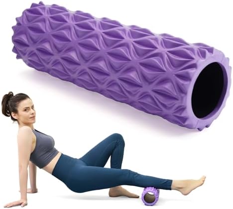 Foam Roller, 15 inch High Density Massage Roller for Exercise