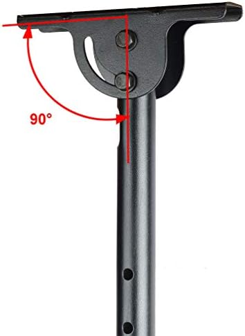 VideoSecu ML405B2 LCD LED UHD Monitor TV Ceiling Mount for Most 19 22 23 24 26 27 28 29 32 39 42 Flat Panel Display with VESA100x100, 75x75, Fit Flat and vaulted Ceiling M0B