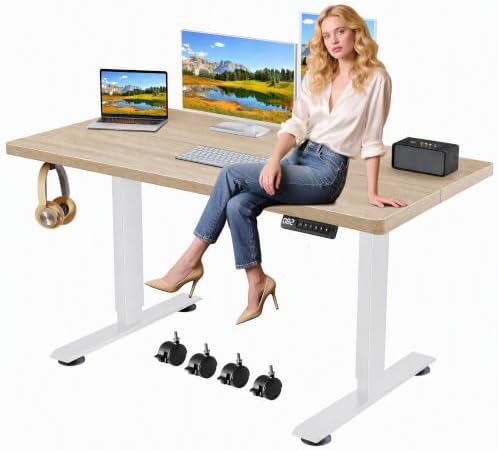 Hmimi 71'' ×28'' Large Height Adjustable Electric Standing Desk