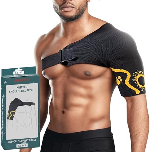 ORTONYX Shoulder Stability Brace Compression Sleeve Rotator Cuff Support