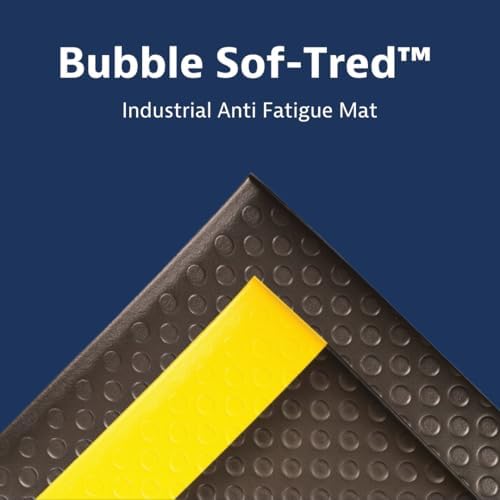 NoTrax 417 Bubble Sof-Tred™ with Dyna-Shield® 3' x 5' x 1/2" Anti Fatigue
