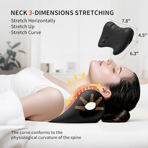 PROIRON Neck and Shoulder Relaxer, Neck Stretcher for Cervical Spine Alignment, TMJ Relief, Nerd Neck, Cervical Traction Device for Tension Headache, Curvature Assist, Pinched Nerve