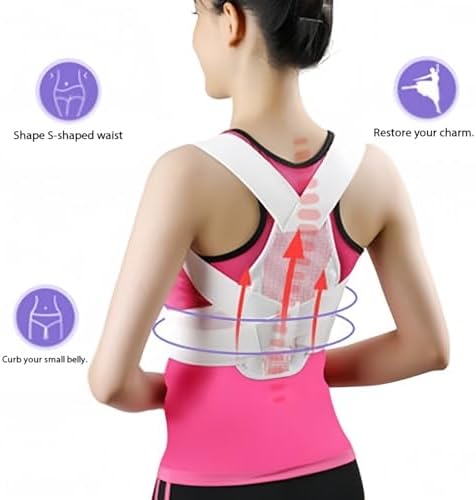 Invisible Posture Corrector for Men & Women - Anti Hunchback, Breathable Back Brace