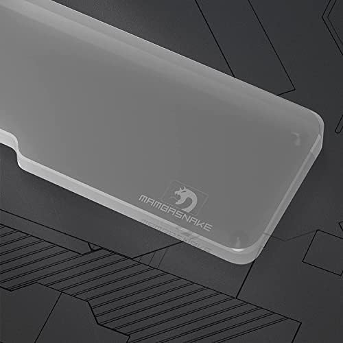 Acrylic Keyboard Wrist Rest - Mini 61Key Keyboard- Mechanical Keyboards Ergonomic Palm Rest for Computer Keyboard,Anti-Slip Base,Wrist Pad for Laptop,Office & Home-Easy Typing