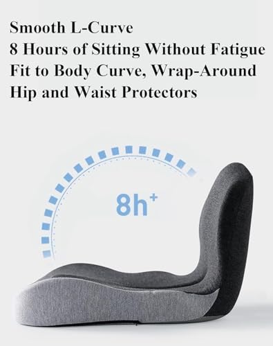 Orthopedic Seat Cushion with Back Support for Car Office Chair