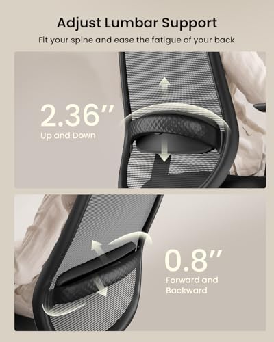 ProtoArc EC200 Ergonomic Office Chair with Adjustable Seat Depth