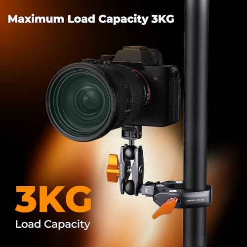 K&F CONCEPT Dual Ball Heads Magic Arm, Articulating Magic Arm