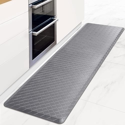 HappyTrends Kitchen Mats for Floor Cushioned Anti-Fatigue Kitchen Rugs