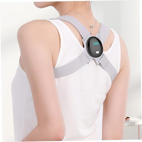 Posture Corrector with Touchscreen|Smart Posture Corrector Adjustable Soft Comfortable Back Straightener with Smart Sensor Vibration Reminder for Kids Adults