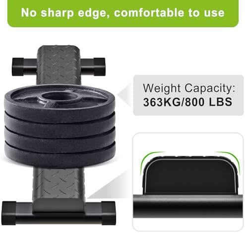 Kipika Versatile Calf Raise Bar, Heavy Duty Steel Standing Calf-raise Stand