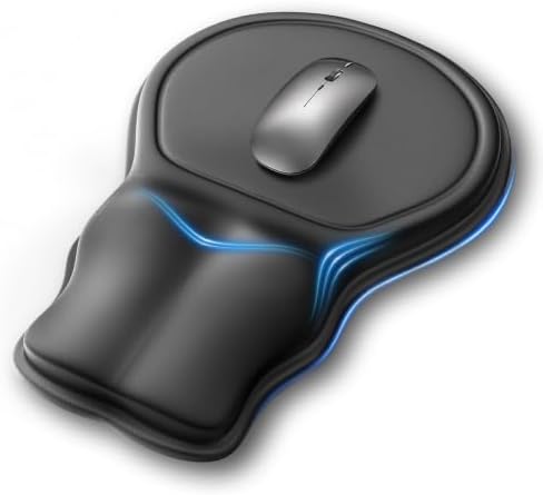 Ergonomic Mouse Pad with Wrist Rest, Extended Forearm Support