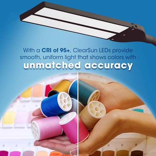OttLite Pivot LED Desk Lamp, Black