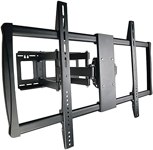 Tripp Lite Swivel/Tilt Wall Mount with Arm for 60" to 100" TVs, Monitors, Flat Screens, LED, Plasma or LCD Displays (DWM60100XX) Black