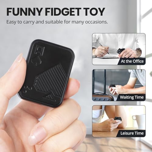 ITOKEY Fidget Toys Adults, Metal Magnetic Fidget Slider, EDC Poker Card