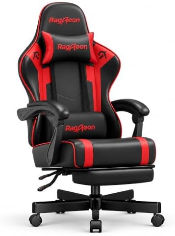 Gaming Chair for Adults Gamer Game Ergonomic PC Chair, 7-Point Support