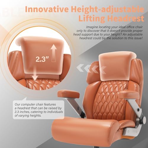 Big and Tall Office Chair 700lbs, Ergonomic High Back Computer Desk Chair