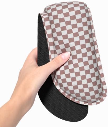Dapesuom Enlarge Keyboard Wrist Rest, Memory Foam Wrist Cushion for Support, Cute Typing Pain Relief Keyboard Mouse Pad Rests Set with Non-Slip Base for Gaming Laptop Office Computer, Dusty Rose
