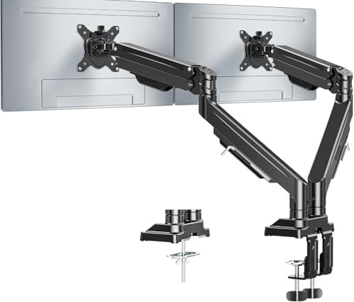 MOUNT PRO Ultrawide Dual Monitor Arm for Max 43" Monitor, Holds up to 33lbs