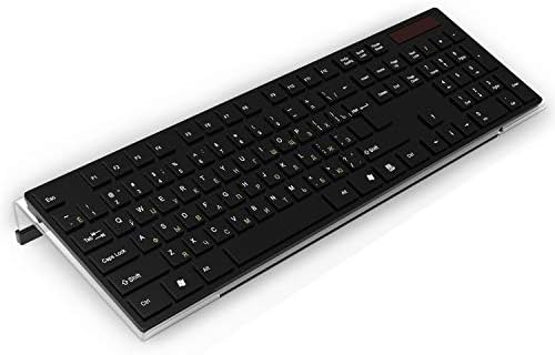 KOTEMON Acrylic Tilted Computer Keyboard Stand for Ergonomic Typing, Keyboard Tray Holder with Silicone Non-Slip Case, Clear