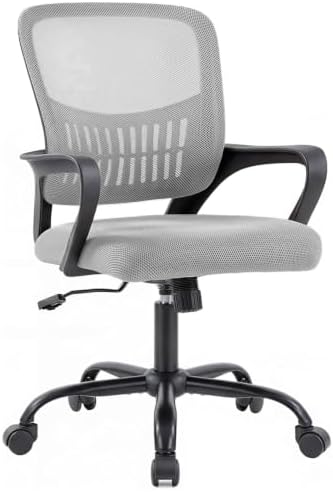 DUMOS Home Office Chair, Ergonomic Lumbar Support Desk Chair