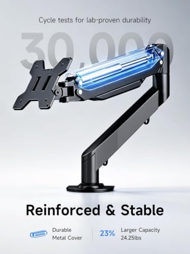 Suptek Single Monitor Arm Fully Adjustable for 17-34-35 Inch Screens