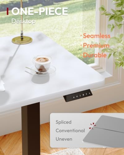 SANODESK 1'' Thick One-Piece 55 x 28'' Height Adjustable Standing Desk