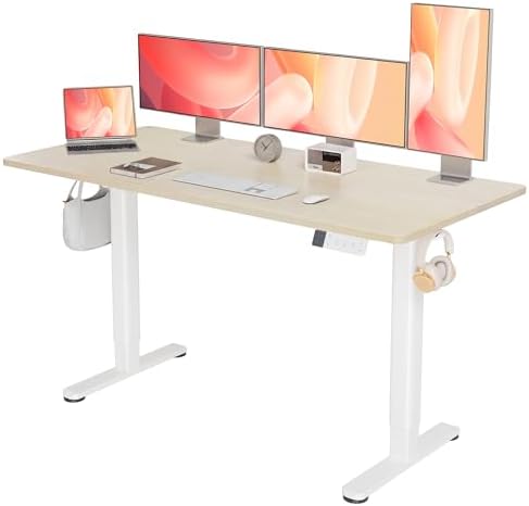 YDN 63 x 24 Inch Nature Electric Standing Desk