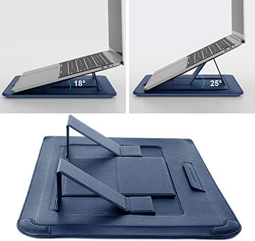 Nillkin 15.6 inch Laptop Sleeve with Stand (3-in-1), 2 Stand Modes, Blue
