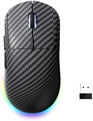 G57 Wireless Gaming Mouse, 8000 DPI, Carbon Fiber Pattern