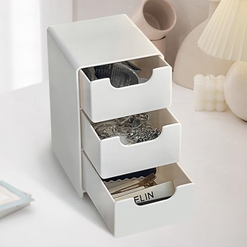 Mini Desktop Storage Unit for Beads Jewelry Makeup & Craft Supplies Small Storage Drawers for Tea Bag Sugar Packet Ponytail Holders and Bobby Pins Daily Wear Jewelry Nail little items girl gifts