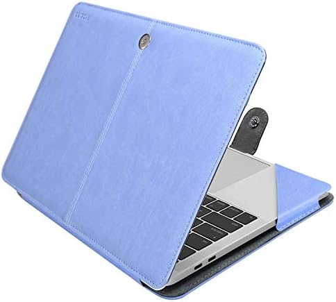 MOSISO PU Leather Sleeve Case Compatible with MacBook Air 13.6 inch