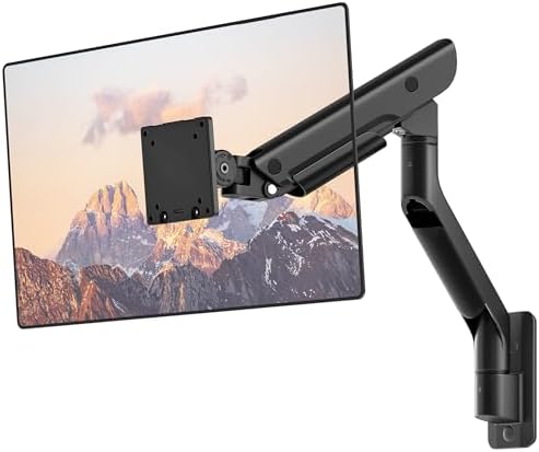 monTEK Monitor Wall Mount for 17-57" Ultrawide, 59.4 lbs, Black