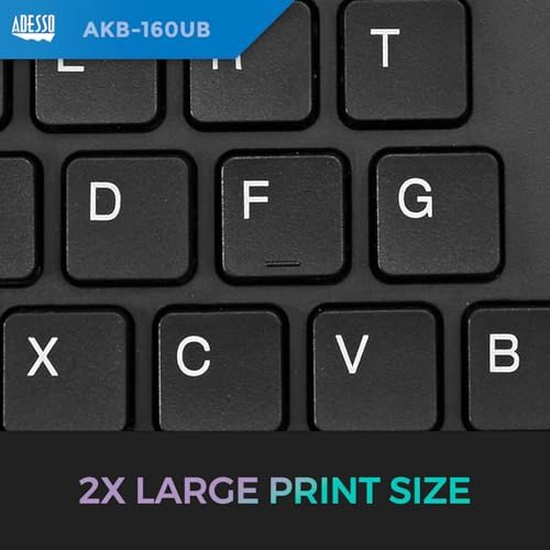 Adesso AKB-160UB Wired Ergonomic Keyboard